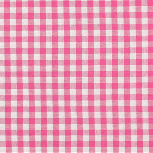 NOUVEAU ! Vichy rose fushia grands carreaux