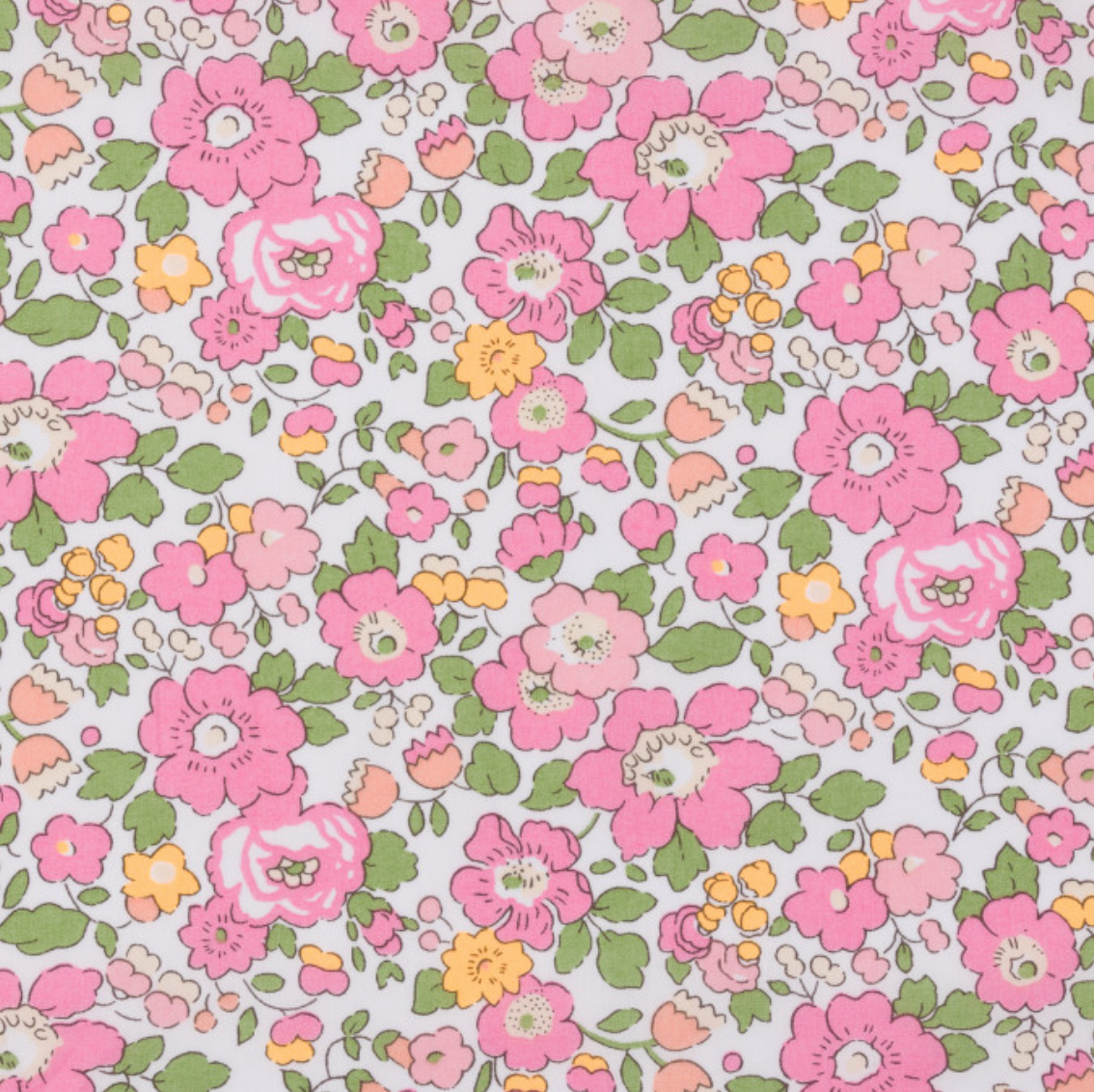 Liberty classic Betsy pink and neon orange