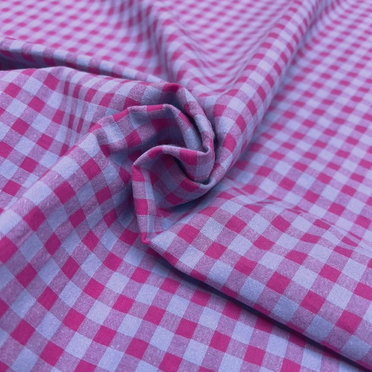 NOUVEAU ! Vichy lilas violet grands carreaux