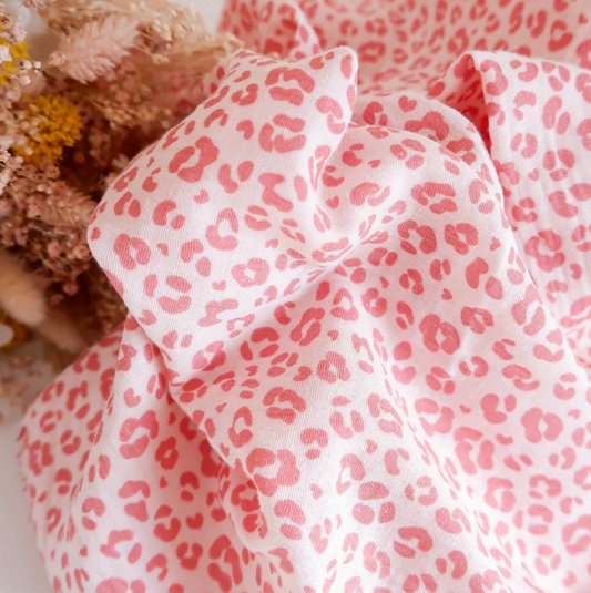 NOUVEAU ! Gaze léopard pink