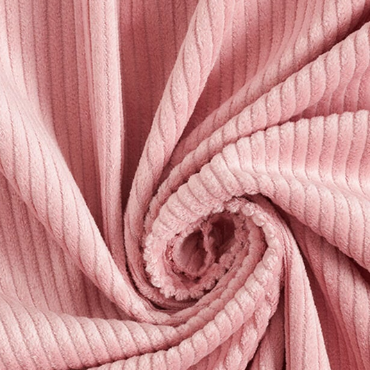 Velours rose poudré