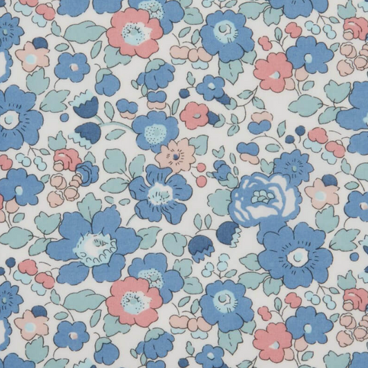 Liberty betsy bleu et rose