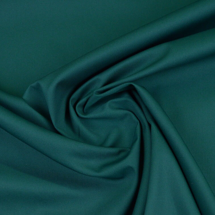 Coupon 50cm Gabardine vert sapin