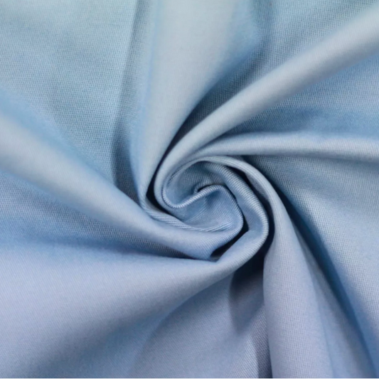 Coupon 80cm Gabardine bleu ciel