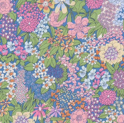 Coupon 1m x35cm Pervenche coloris J