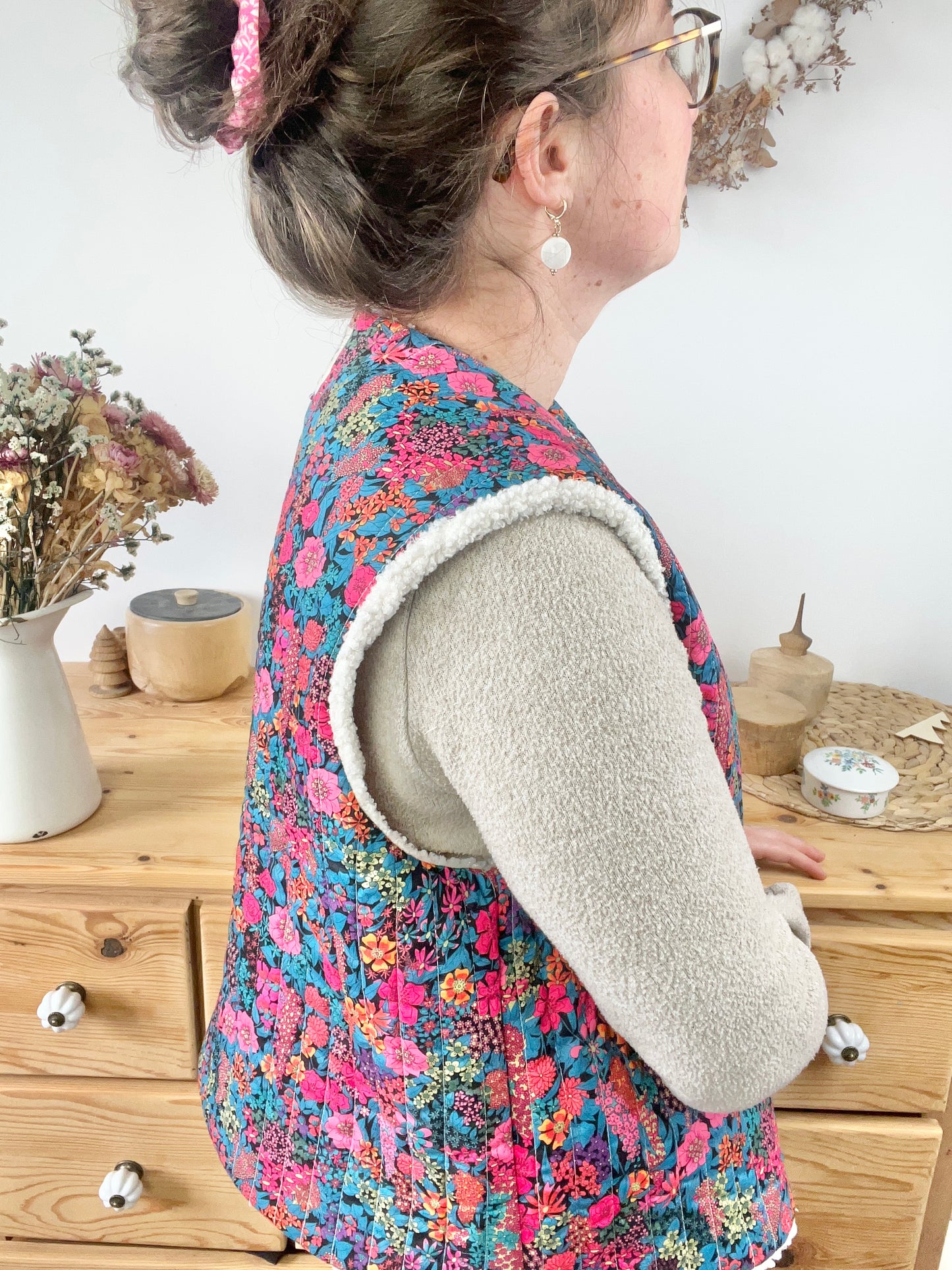 Le gilet Albane Adulte Liberty Ciara