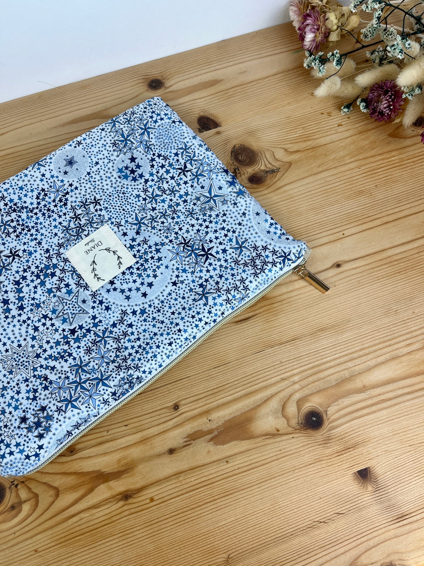 Babette la pochette plate souple Liberty Adelajda
