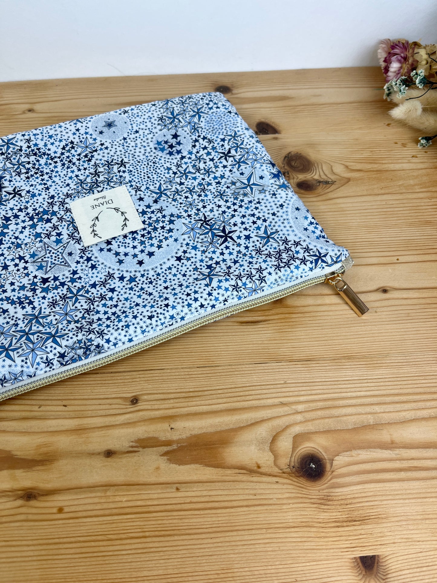 Babette la pochette plate souple Liberty Adelajda