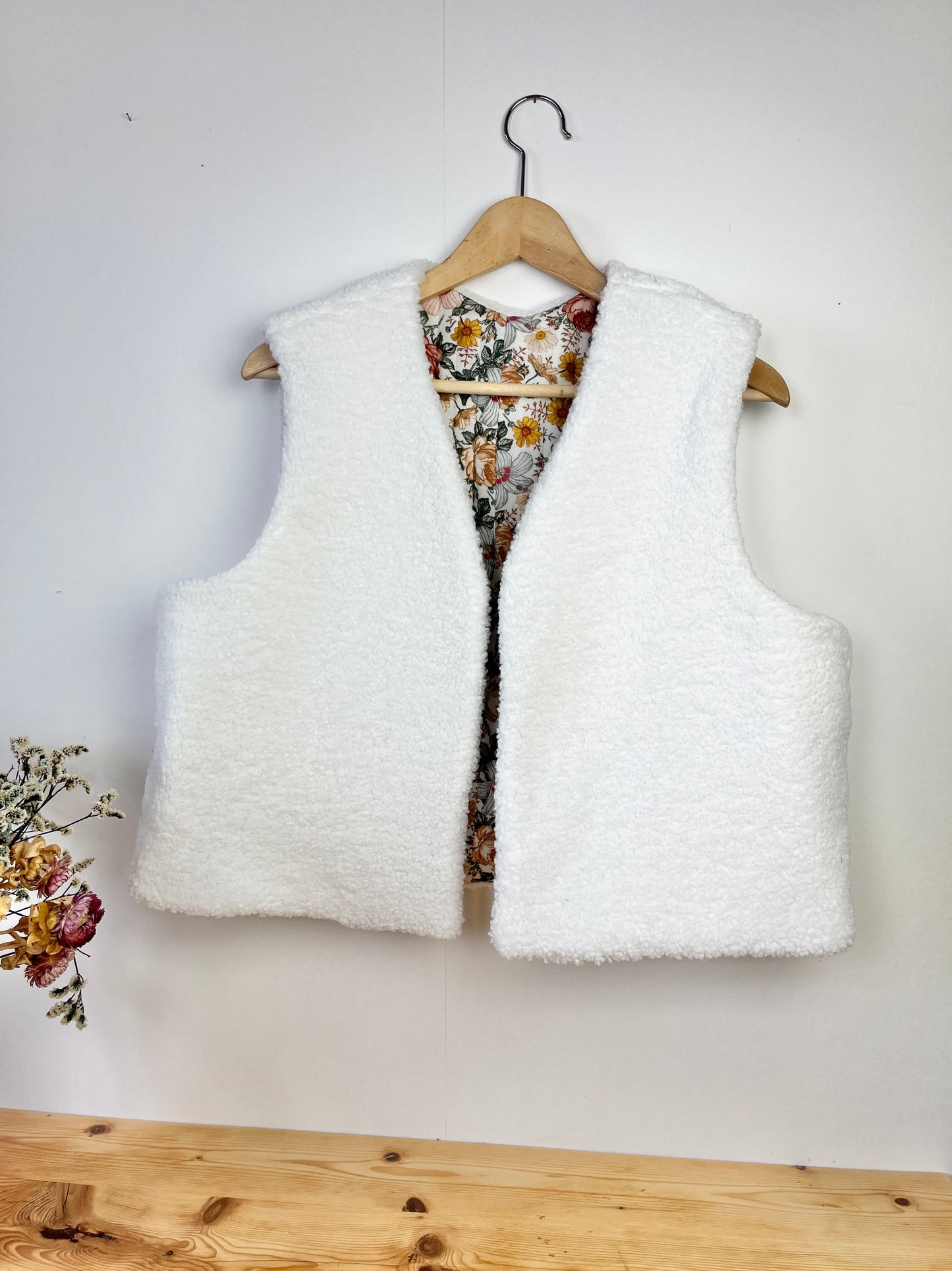 Le gilet Albane adulte jardin anglais