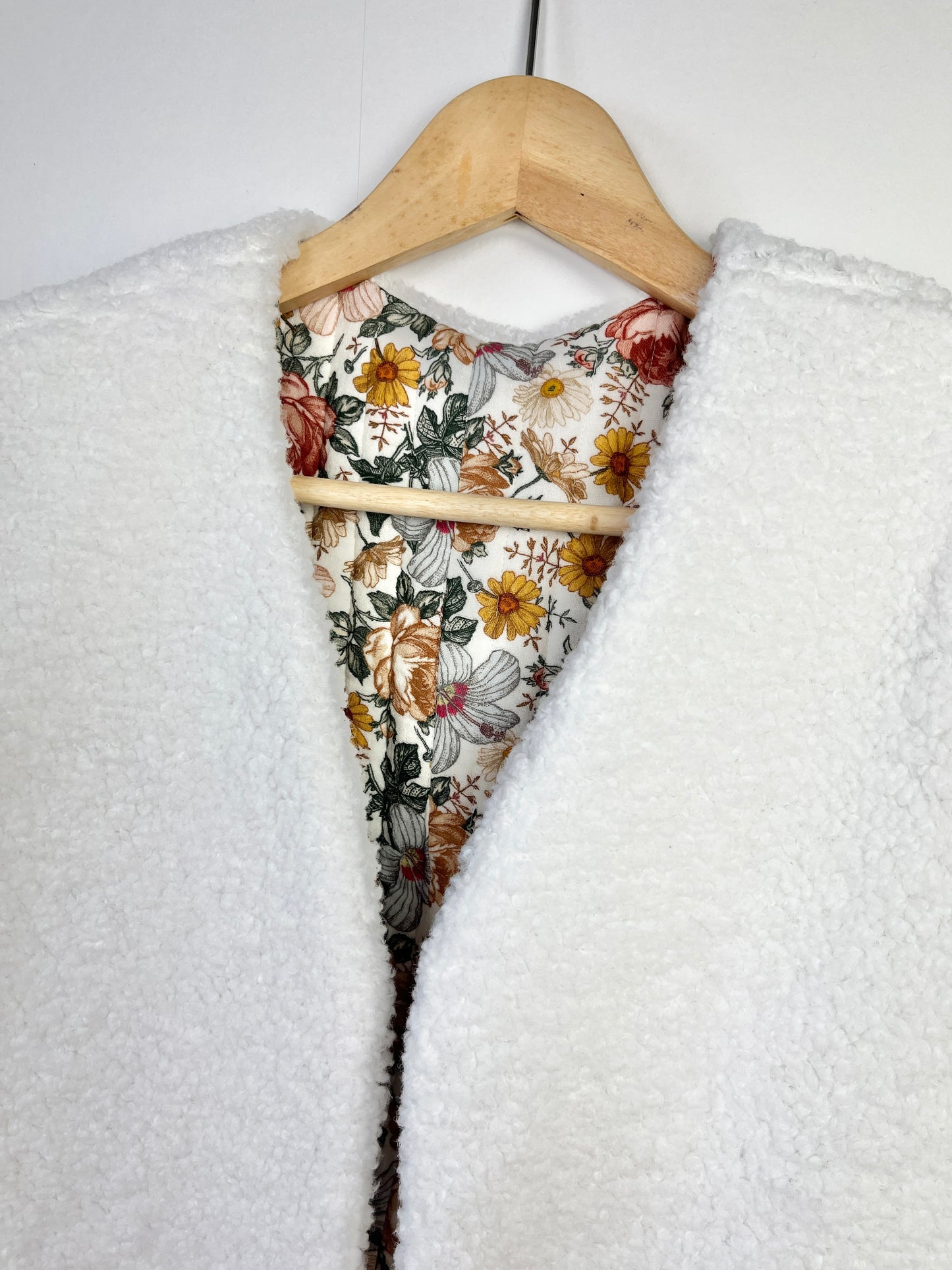 Le gilet Albane adulte jardin anglais