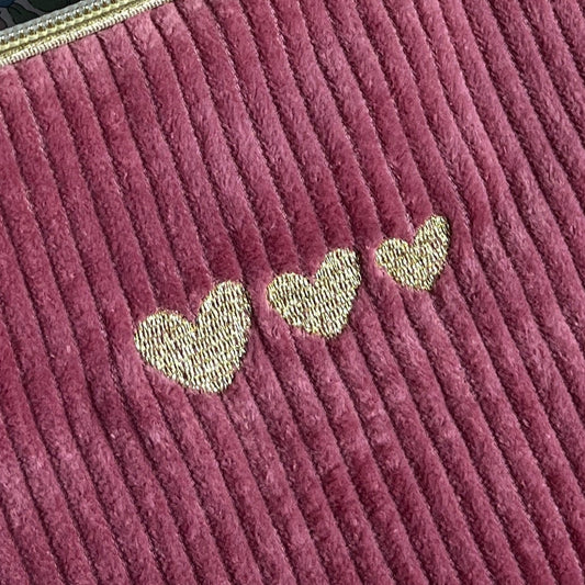 Coeurs différentes tailles dorés (précisez le nombre)