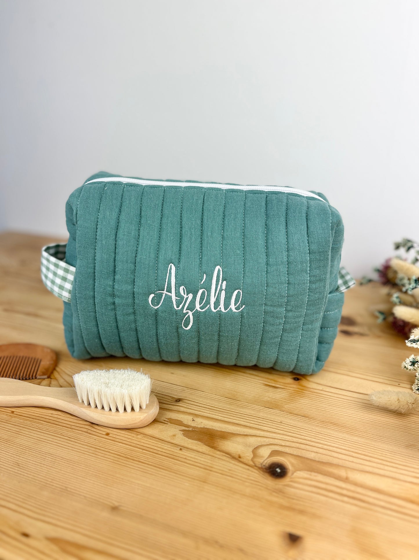 Colette la trousse de toilette en double gaze 5 coloris