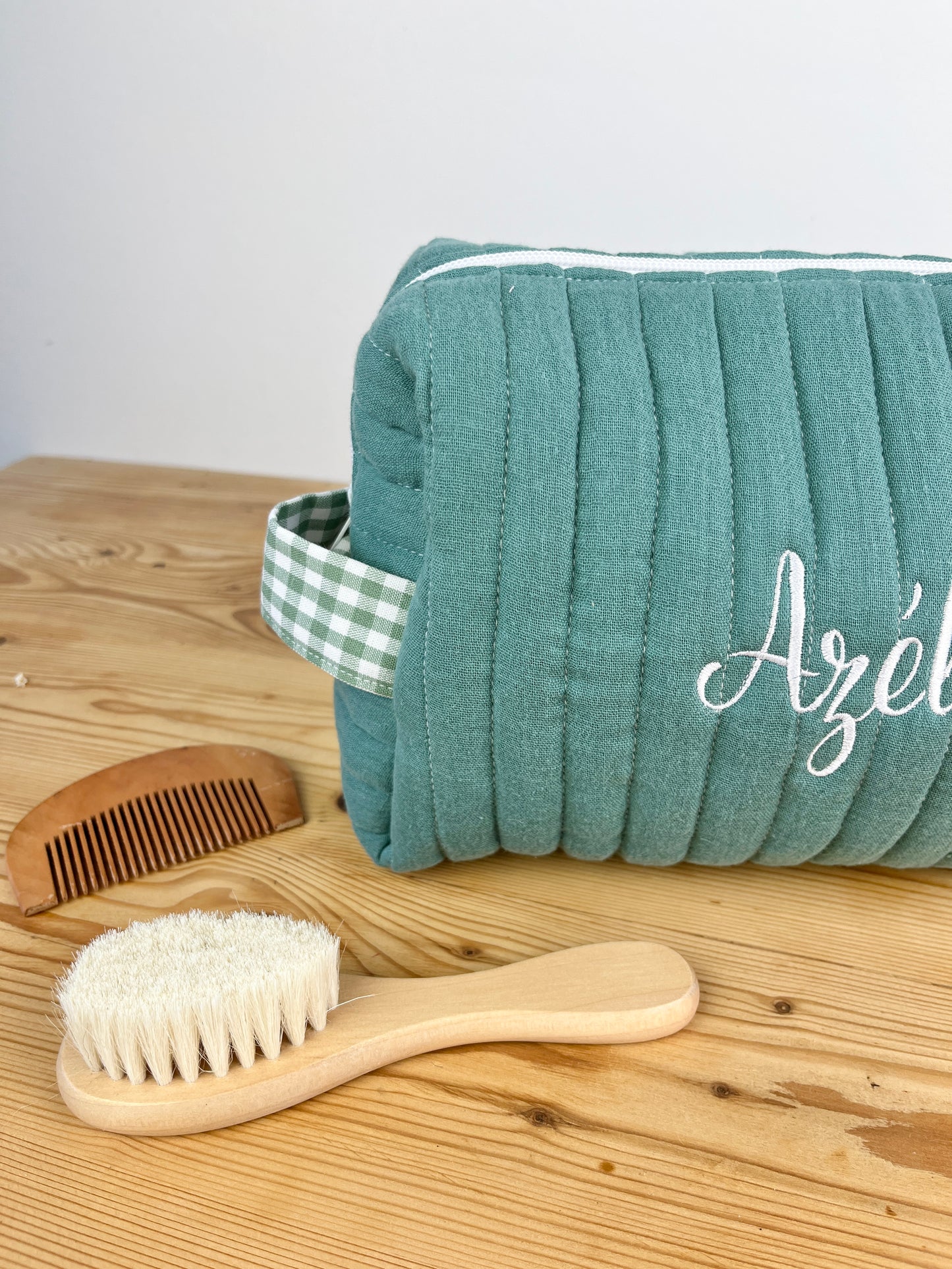 Colette la trousse de toilette en double gaze 5 coloris