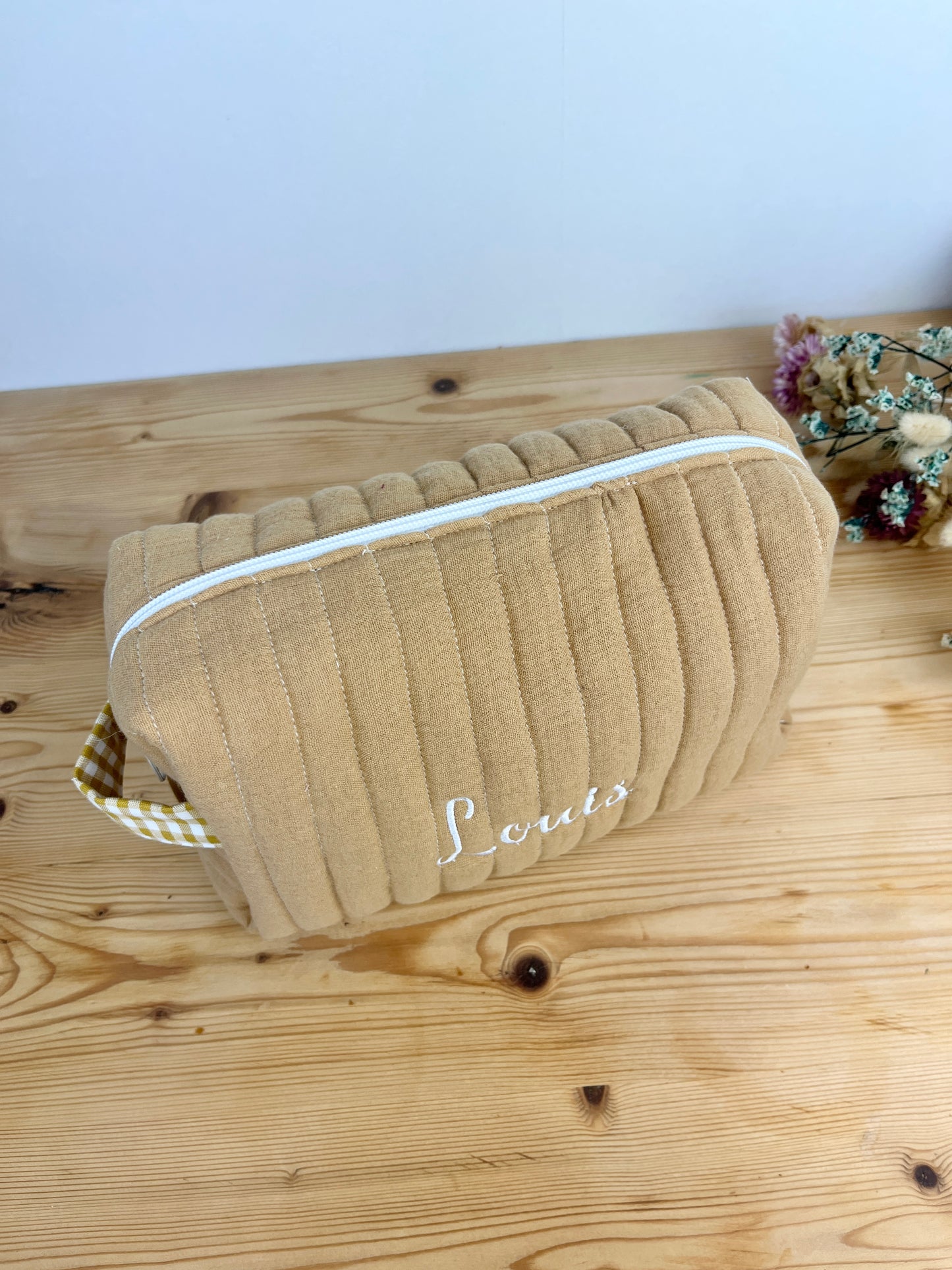 Colette la trousse de toilette camel