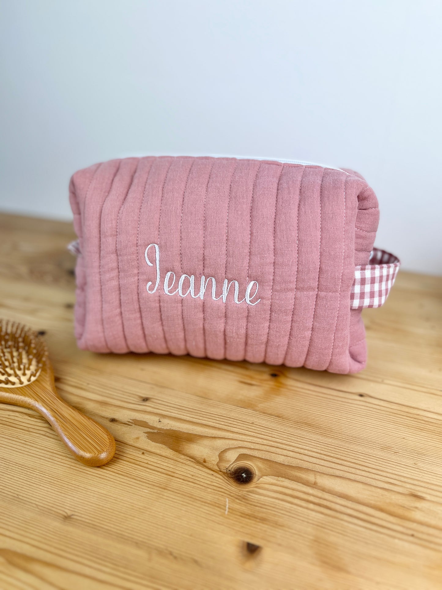 Colette la trousse de toilette en double gaze 5 coloris