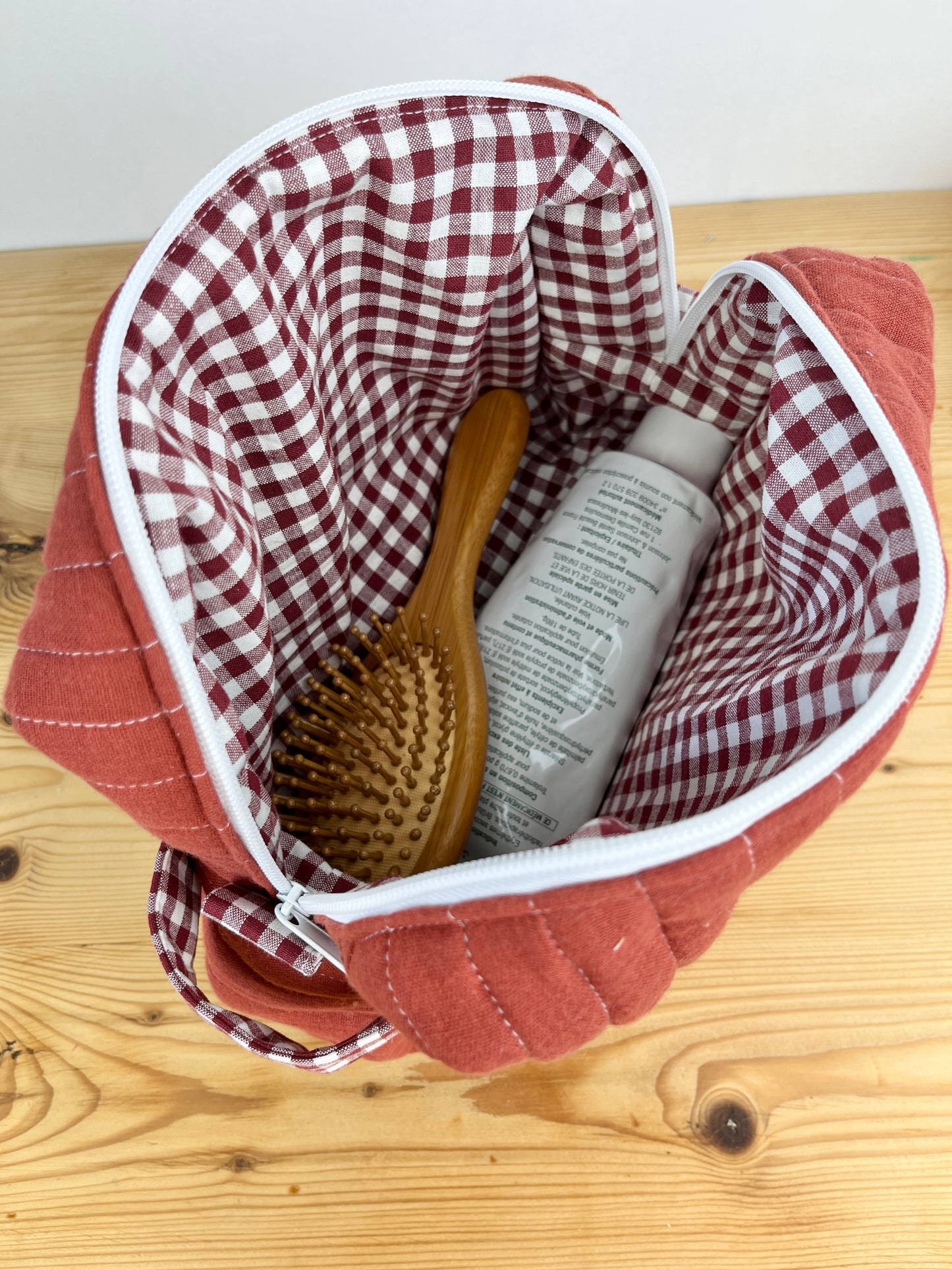 Colette la trousse de toilette en double gaze 5 coloris
