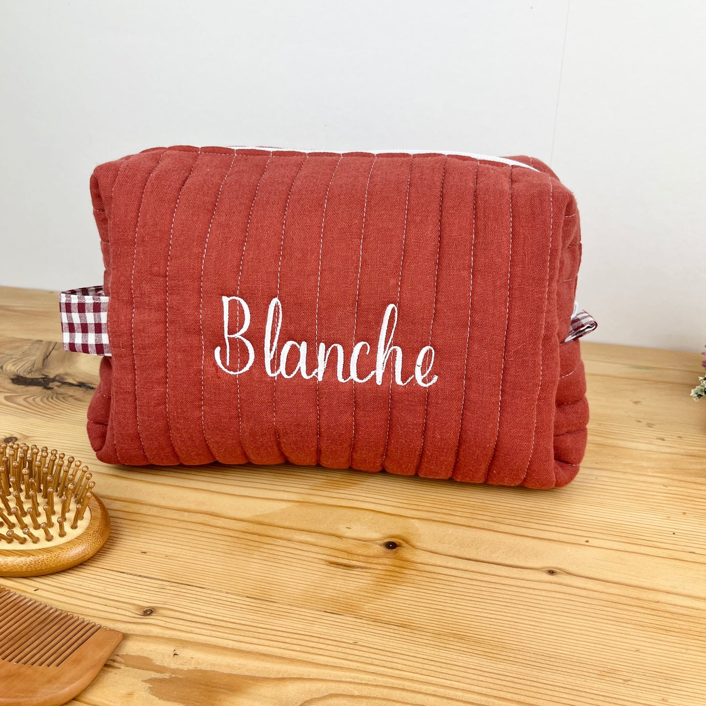 Colette la trousse de toilette tomette