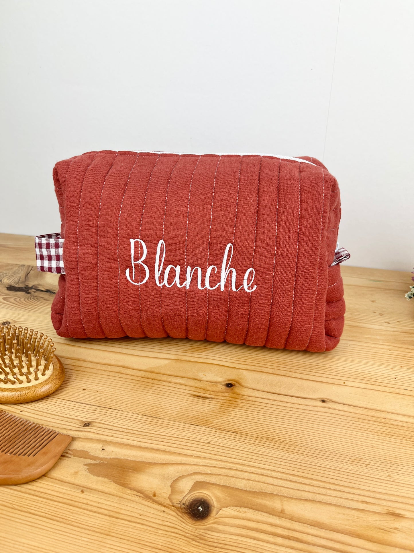 Colette la trousse de toilette en double gaze 5 coloris