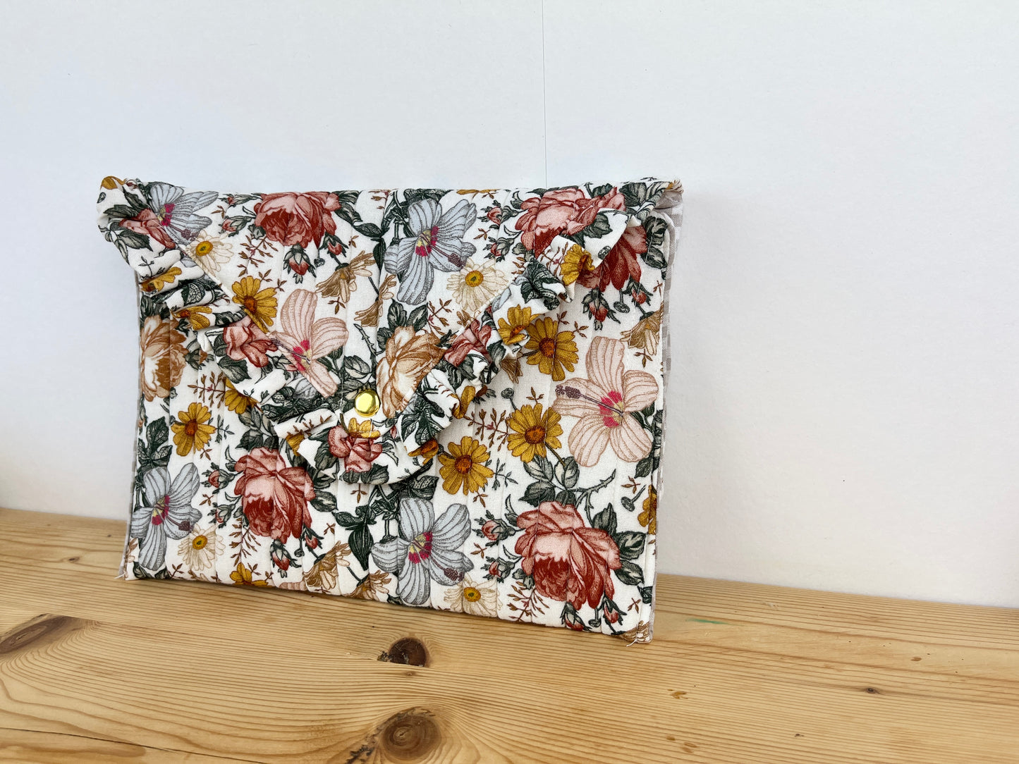 Pochette double gaze jardin anglais