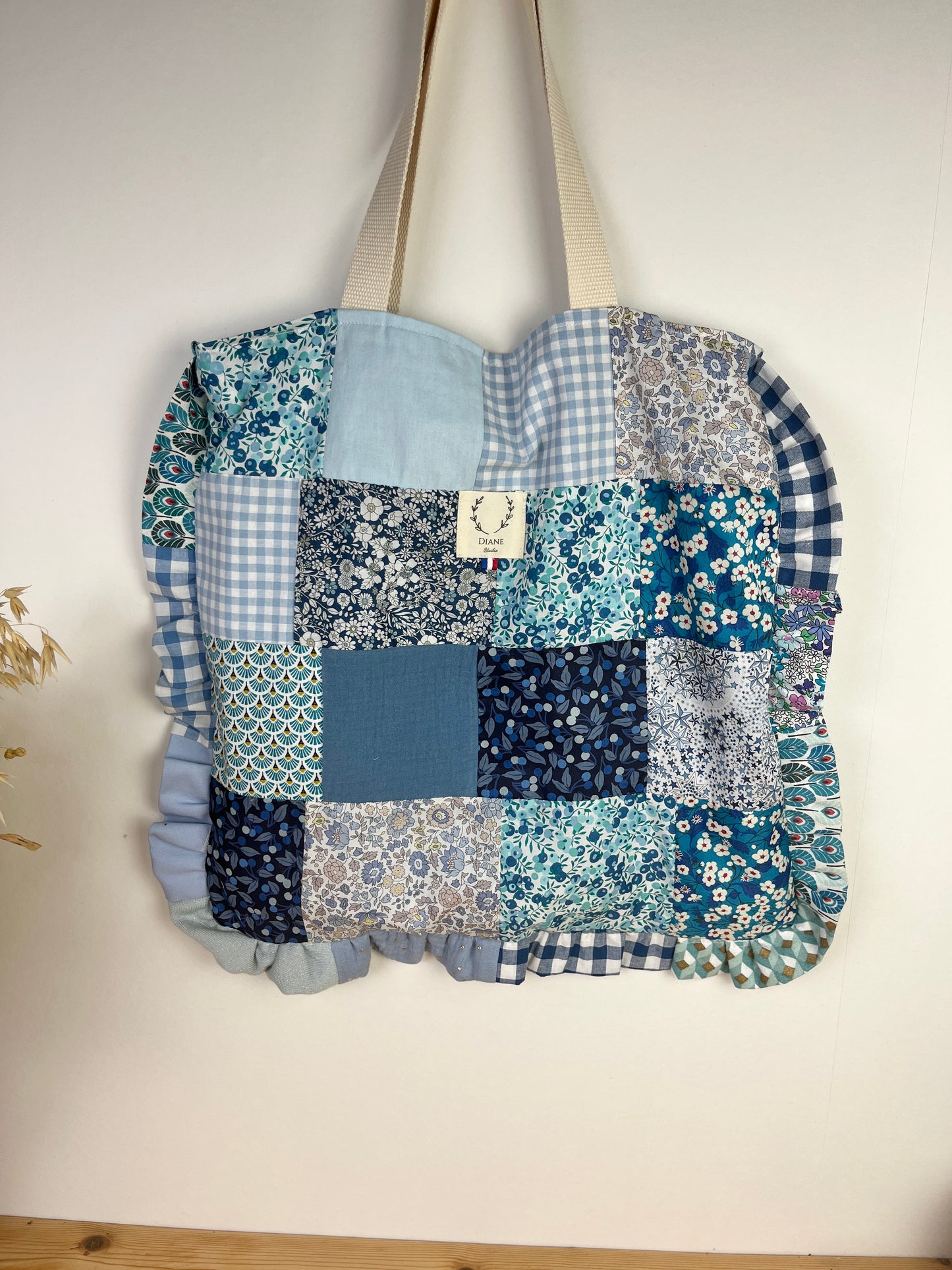 Tote bag en patchwork Liberty of London - pièce unique