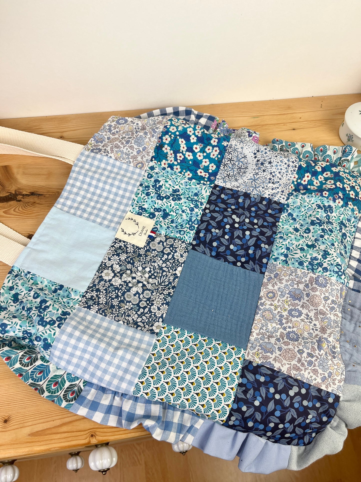 Tote bag en patchwork Liberty of London - pièce unique