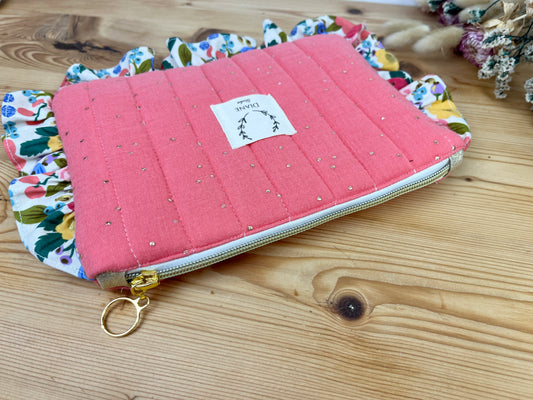 La pochette Jeanne vintage garden crème