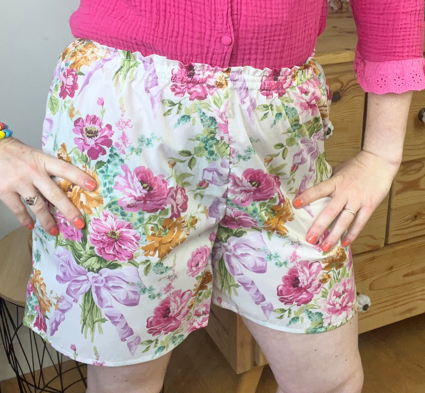 Isaure le short rétro taille haute Liberty Bridgerton