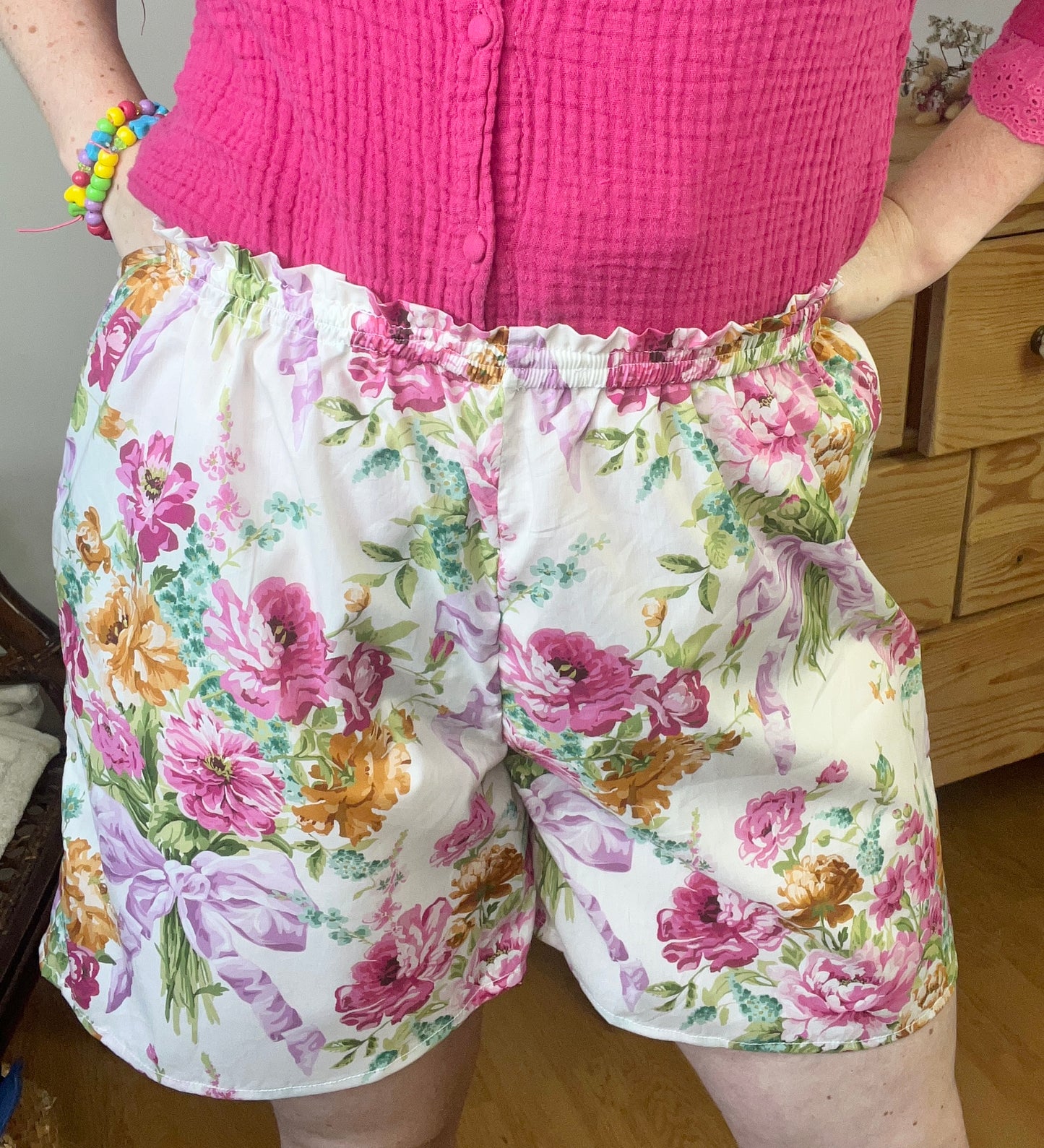 Isaure le short rétro taille haute Liberty Bridgerton