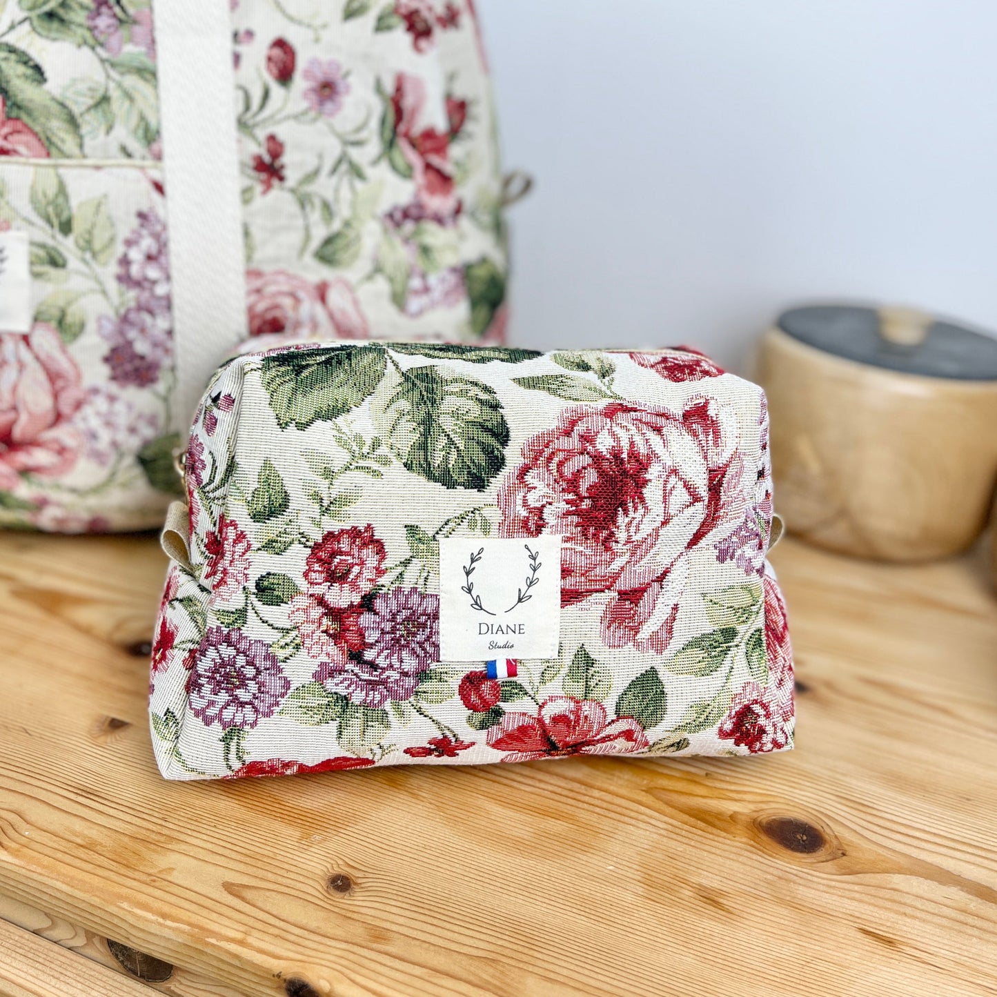 Trousse de toilette romantique