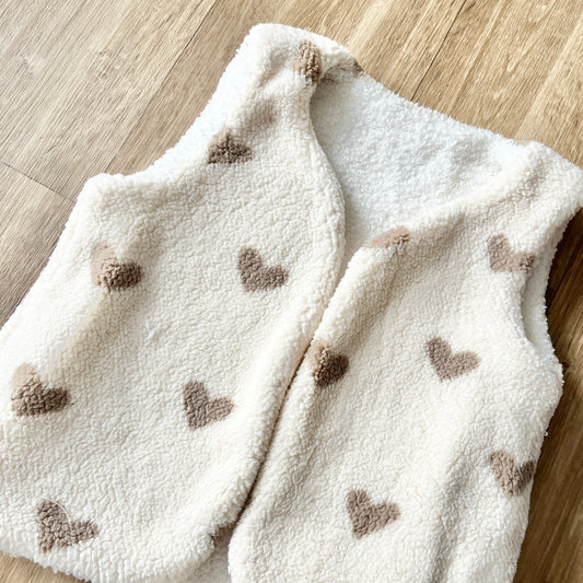 Le gilet Albane Adulte coeurs