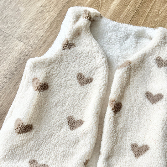 Le gilet Albane Adulte coeurs