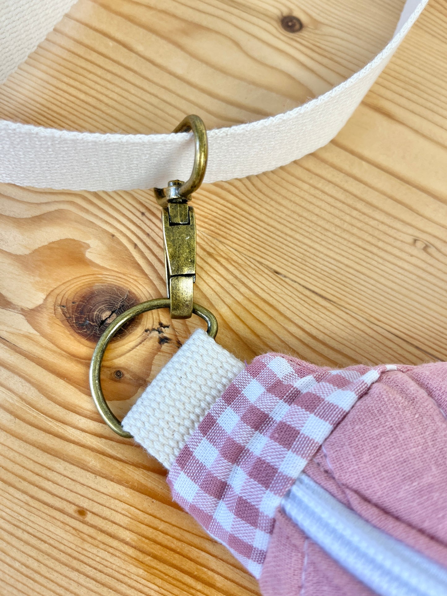 Roxane le sac banane rose thé