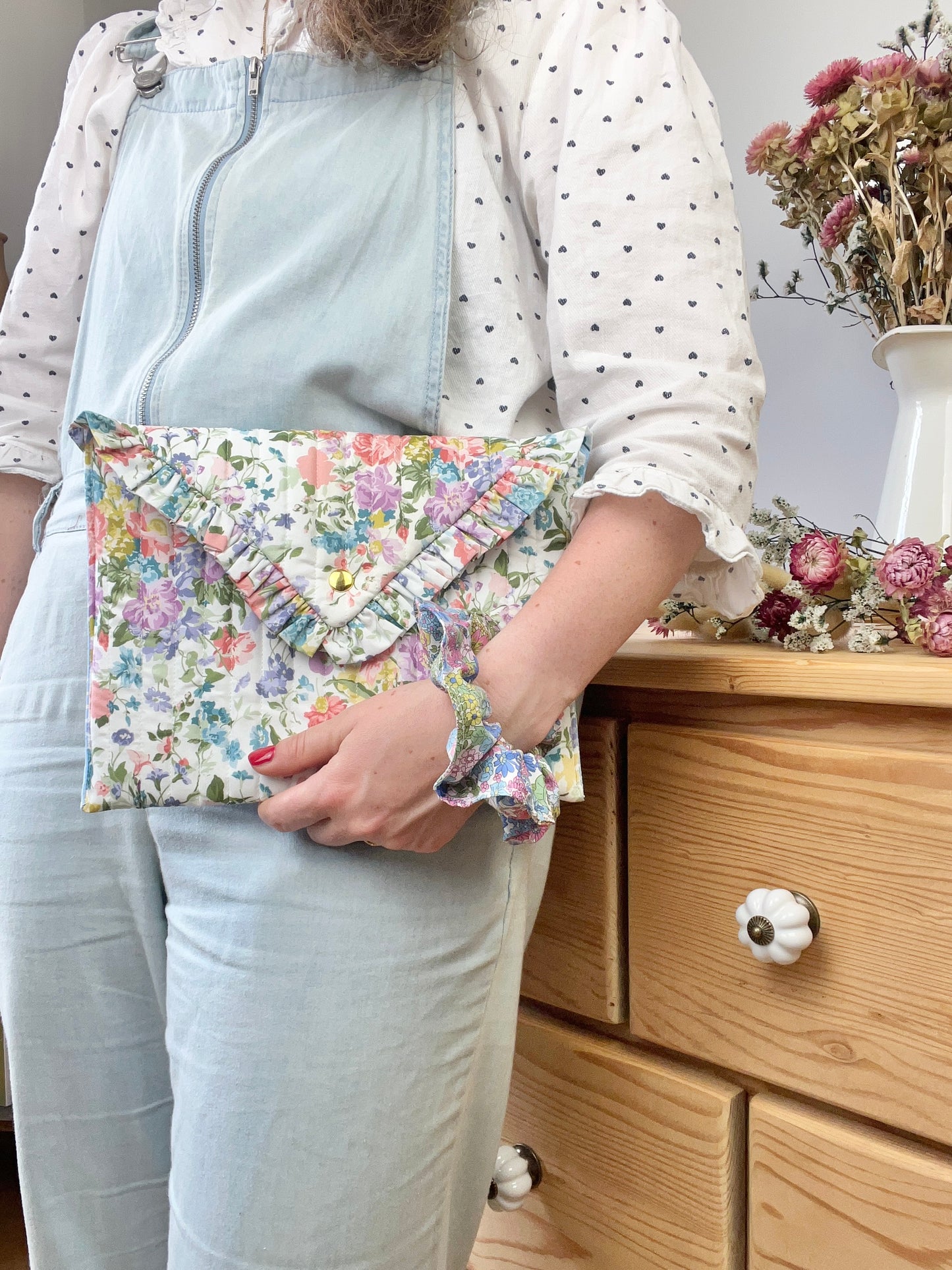 Pochette matelassée Liberty Bridgerton