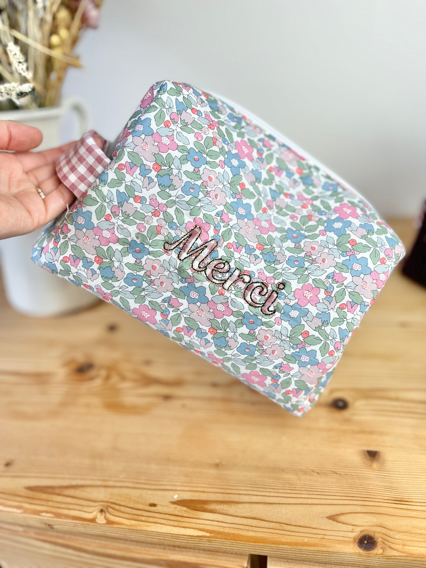 Trousse de toilette Colette Liberty Berry verveine merci