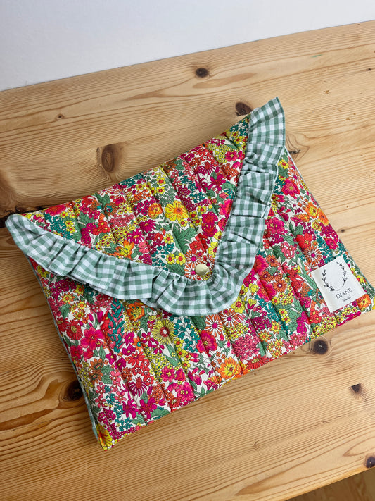 Pochette Charlotte Margaret annie B et vichy sauge