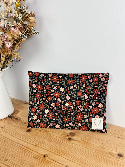 Pochette Charlotte taille M velours doré