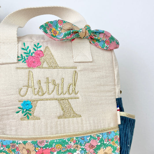 Lace initial and first name