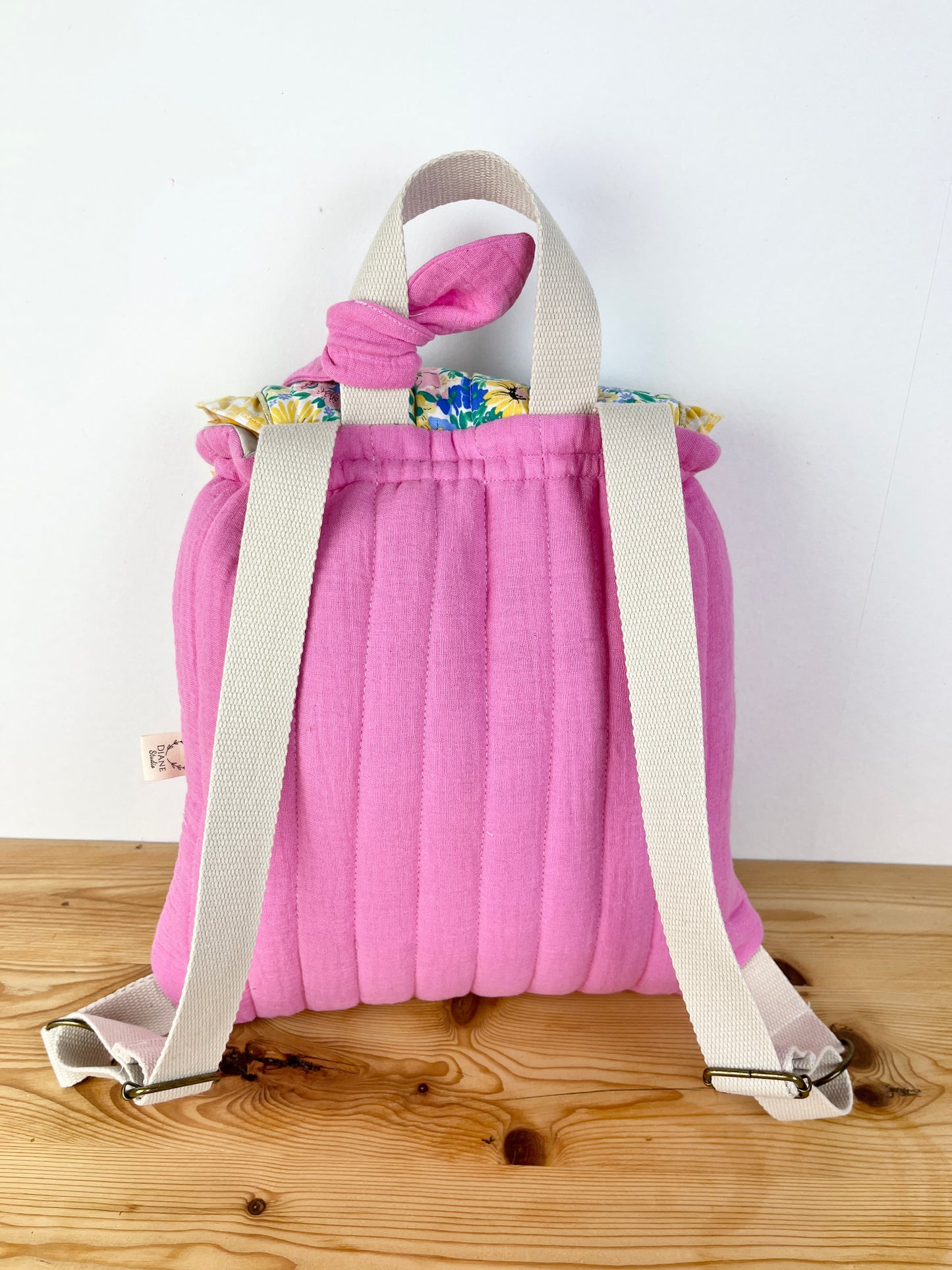 Le sac à dos enfant personnalisé Églantine modèle Rosalie