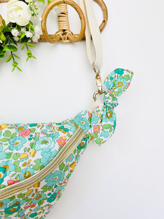 Le sac banane Eléonore Liberty of London Betsy menthe
