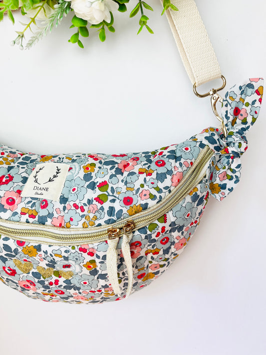 Le sac banane Eléonore Liberty of London Betsy porcelaine