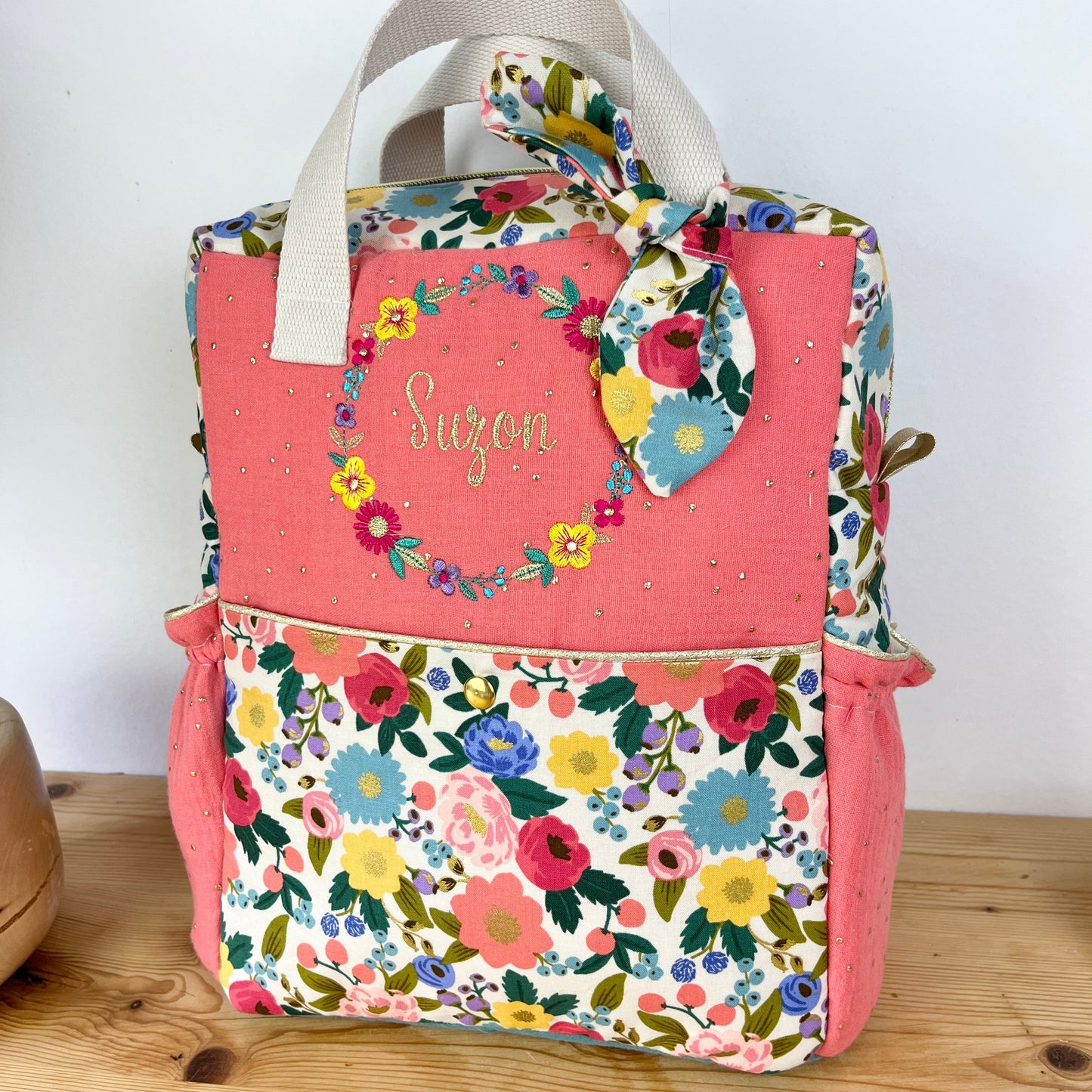 Sac à dos enfant personnalisé Ombeline modèle Suzon