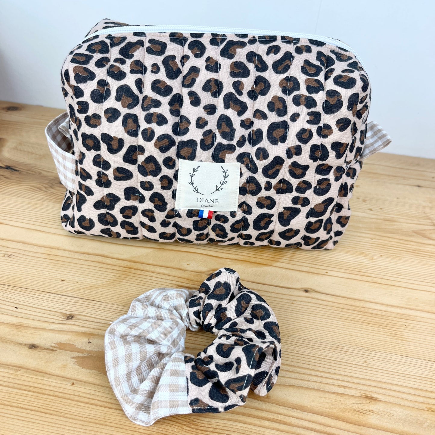 Trousse de toilette Colette Paloma et son chouchou