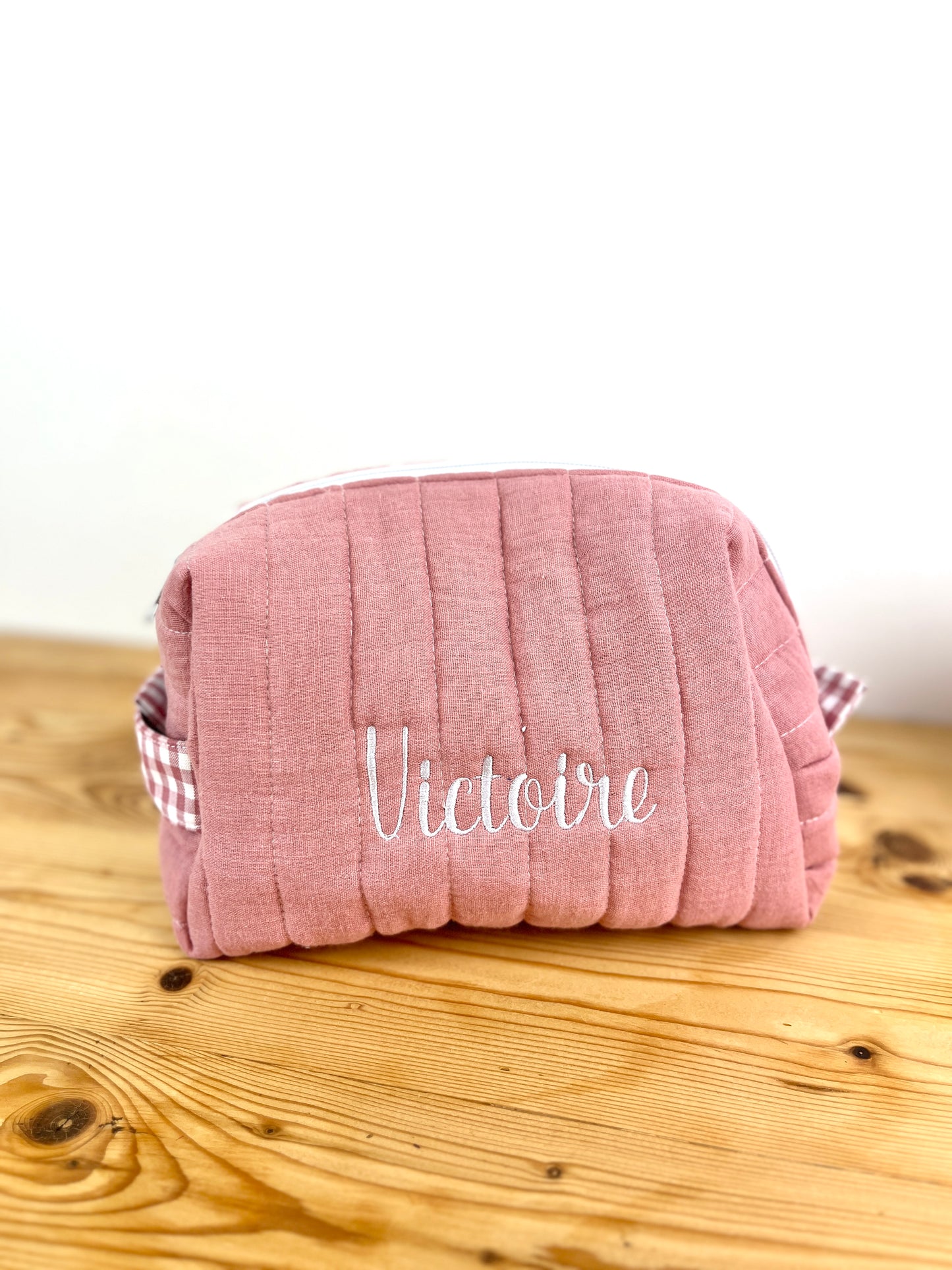 Colette la trousse de toilette rose thé