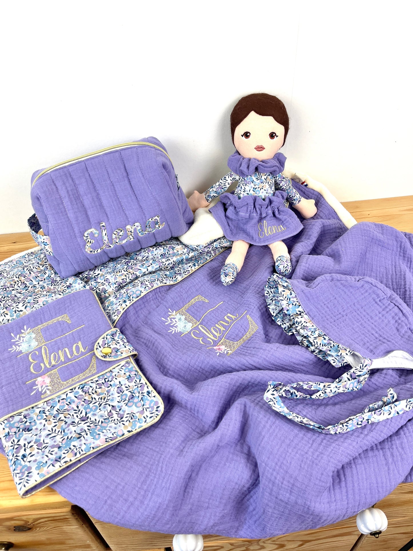 Couverture lilas t Liberty of London wiltshire