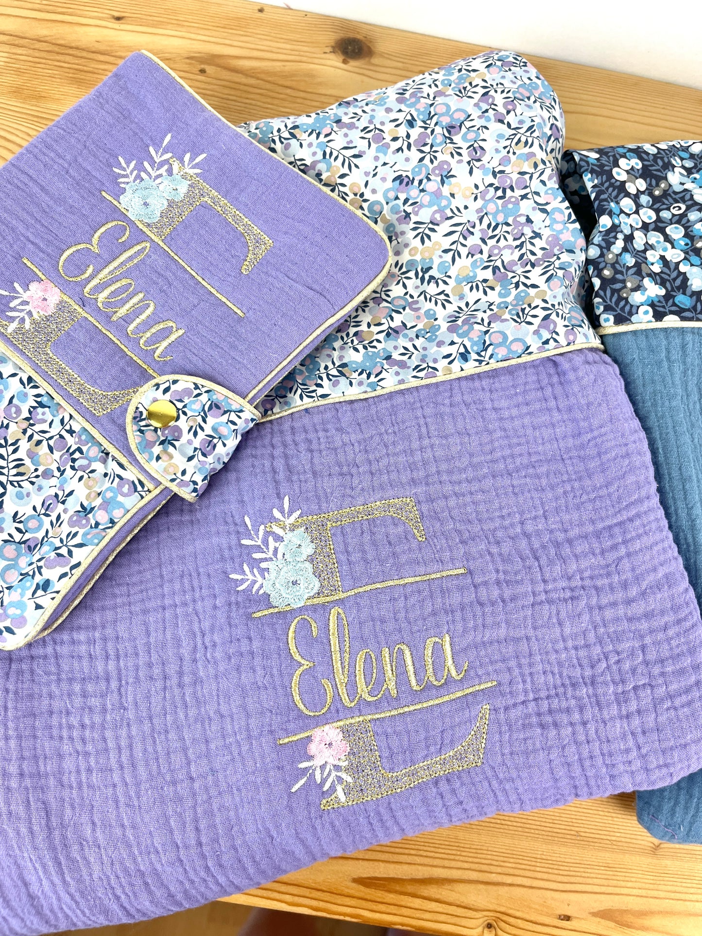 Couverture lilas t Liberty of London wiltshire