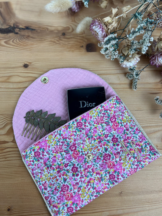 Le porte monnaie Liberty Emma hibiscus