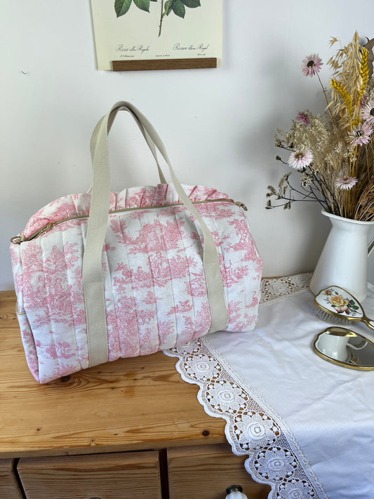 Sac Louison jouy rose