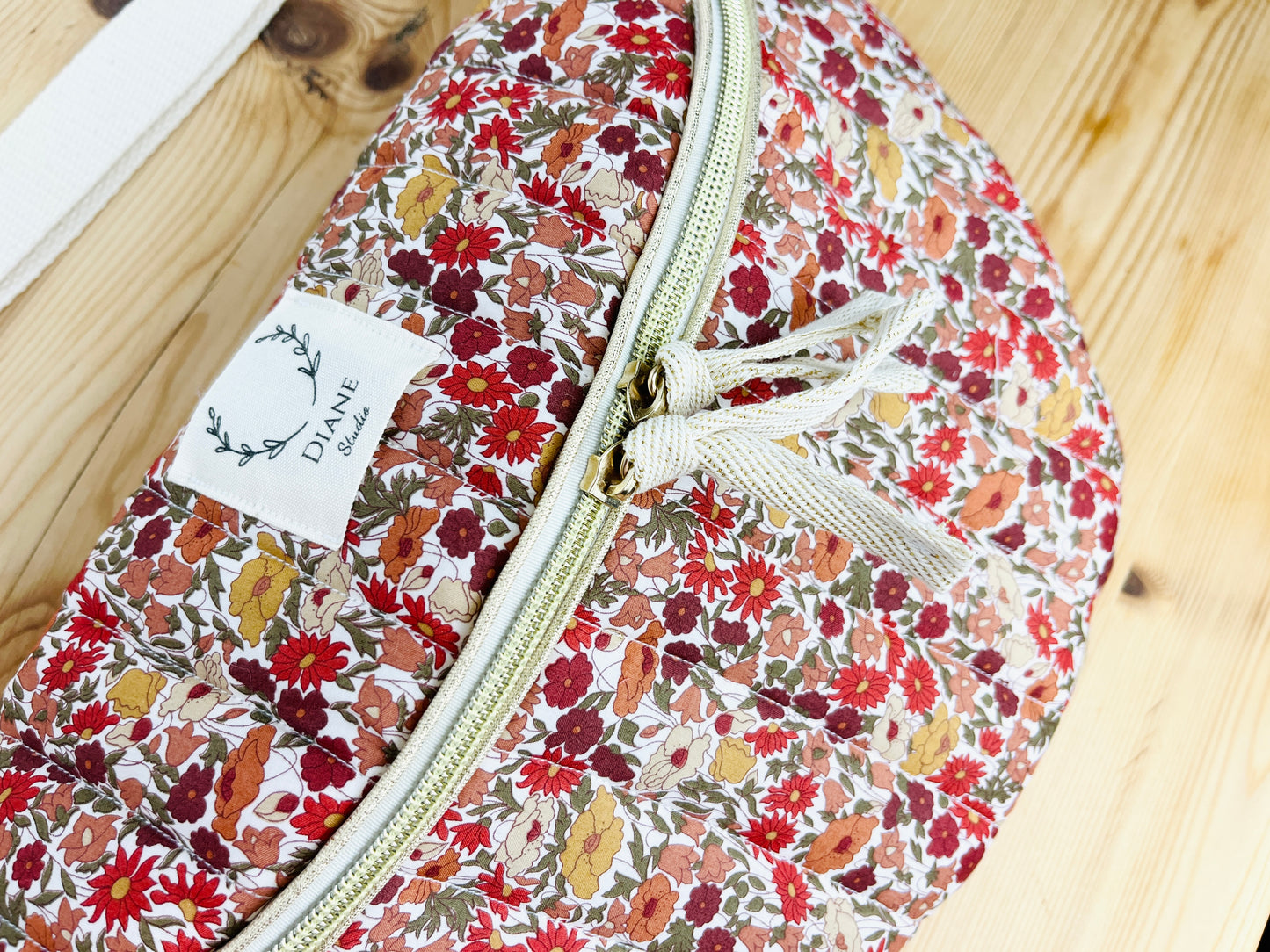 Le sac banane Eléonore poppy forest