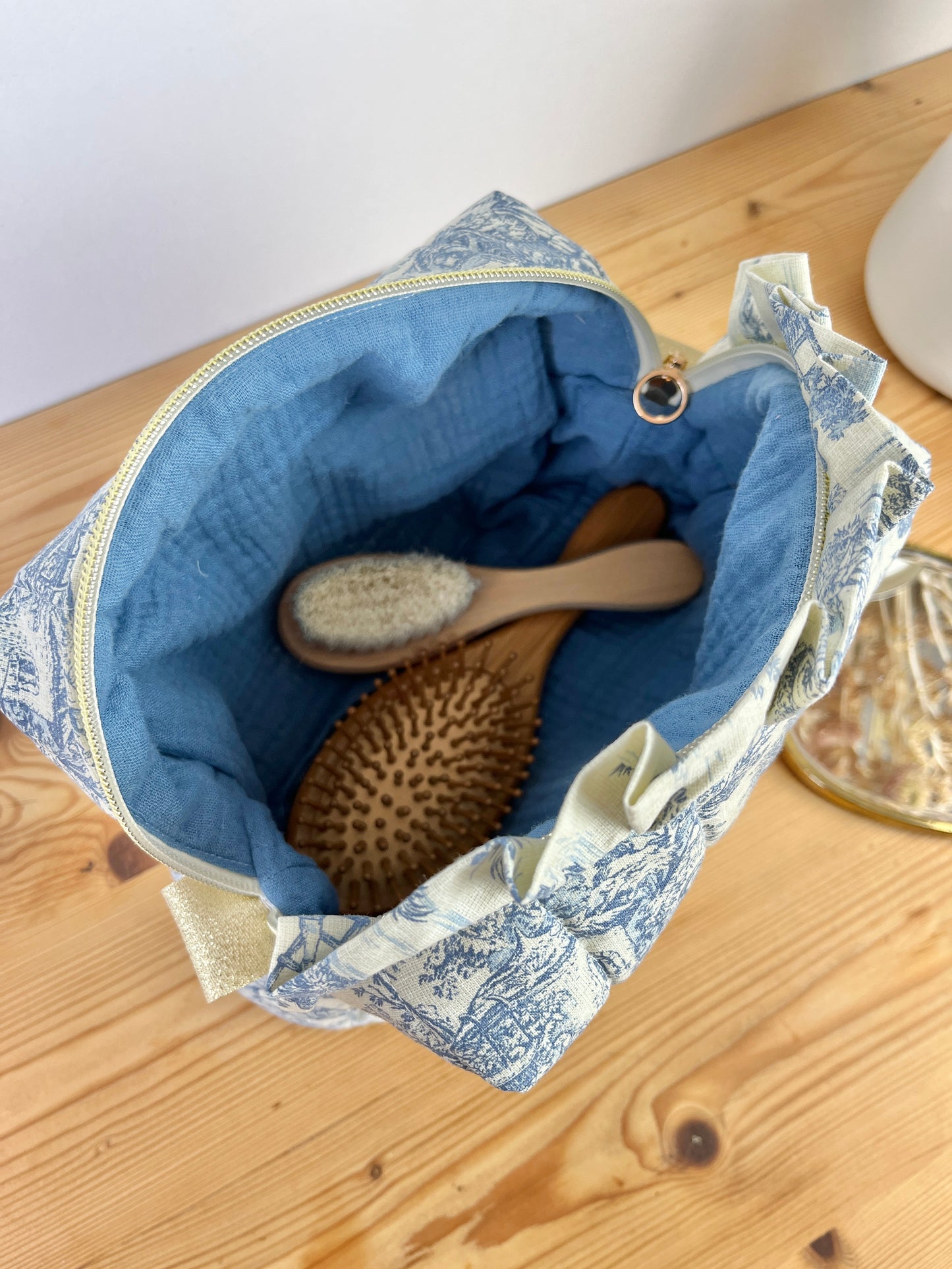 Colette modèle jouy bleu