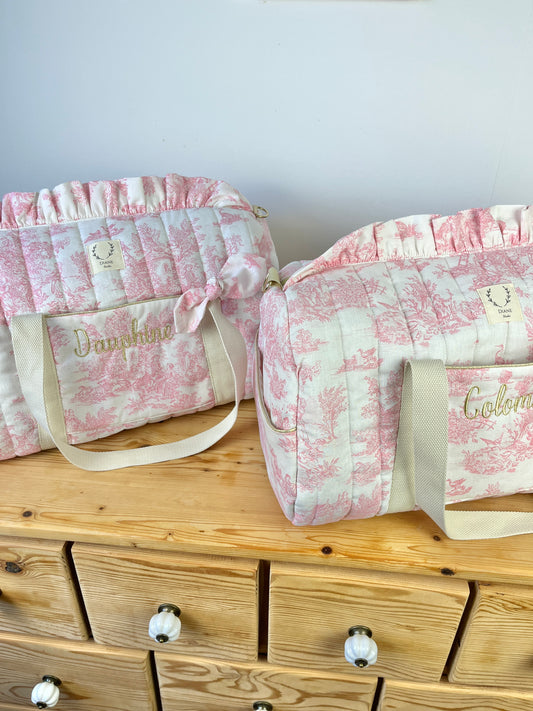 Sac Louison jouy rose